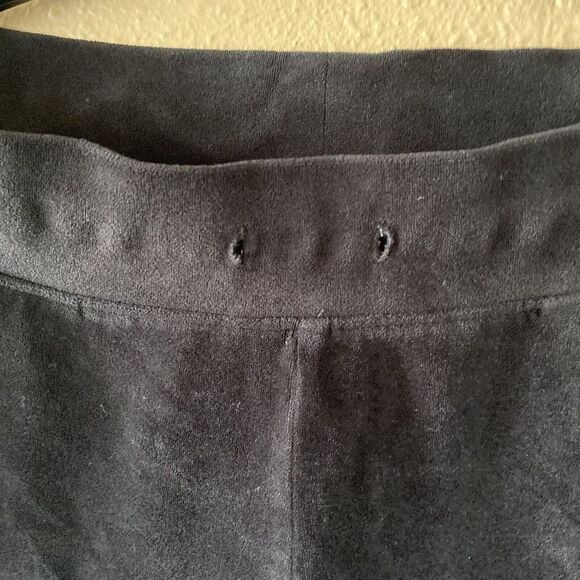 PINK VS VICTORIA'S SECRET Gym Pant Black‎ Stripe Logo Sweatpants Sweats M - Picture 9 of 11